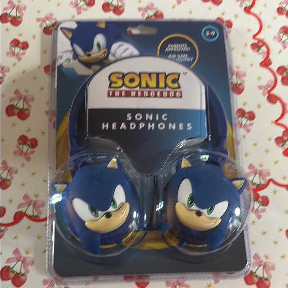 Sonic the Hedgehog Blue Over-Ear Headphones